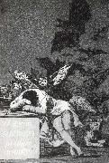 Francisco Goya, El Sueno de la razon produce monstruos